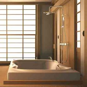 אמבטיה יפנית לדוגמא